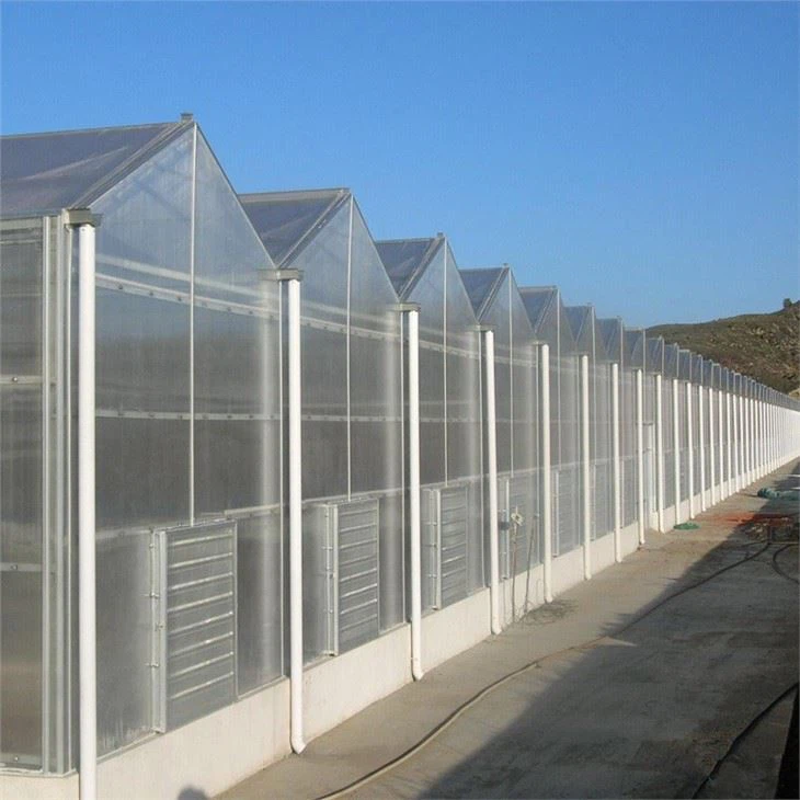 Multi Span Greenhouse Covering PC Board